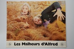 Photo Cinema Lobby Cards The Misfortunes Of Alfred 21X28Cm 1970 Pierre Richard