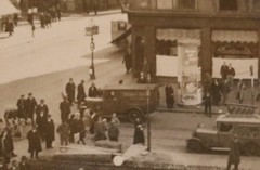 Great old photo-Dresden Johannesring-Bismarck monument-1914-1920??