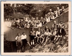 Birkenwerder 1934 – Young Outing Group Photo – 1930s – Photo 11x8cm