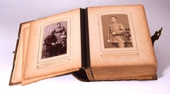 old 22 pieces Photos in Photo Album Photo CAB Photographs Album Antique