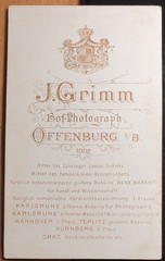 2 young women portrait/1892 CDV J. Grimm Offenburg