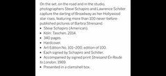 Taschen Sumo Size Art Edition Book #126 Of Barbra Streisand* Plus Signed Print*