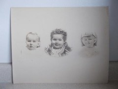 1800’s-1900’s 14″x17″ ANTIQUE 3 ADORABLE BOYS Dilute ALBUMEN PRINT PHOTOGRAPH