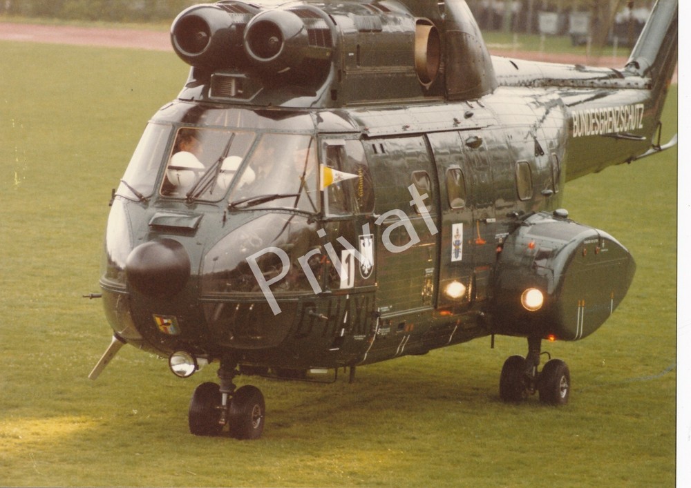Photo Johannes Paul II. Karol Wojtyła May 1987 Munich Helicopter BGS K1.87