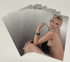 Lot of 10 8×10 Photo Art Pinup Girl Risqué Glamour Hair Model Sexy Photograph