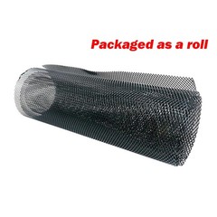 Modengzhe Car Grill Mesh,40 x 13 inch Universal Black Mesh,Aluminum Alloy Aut…