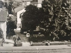 Bad Herrenalb in the Black Forest – Main Street, Post Office, Pharmacy – Old Photo 1963 (0)