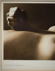 Beautiful Vintage Nude Female Fine Art Photograph, Signed & Fine!