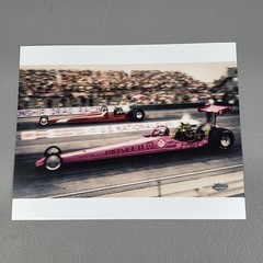 Vintage NHRA Drag Racing Photo Pioneer Top Fuel Dragster Shirley Muldowney