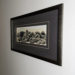 ART – Original Signed Richard Gallup Photograph 21.5×13.25 Framed – Wine & Cork