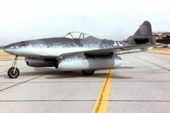 New World War II Photo: German Messerschmitt ME 262-A, 1st Fighter Jet – 6 Sizes