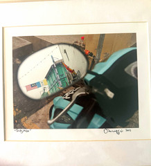 Dwaraji «Truly Asia» Signed 2011 Color Street Photo, Matted Landscape Travel