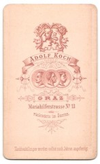 Photography Adolf Koch, Graz, Mariahilferstr. 13, middle-class gentleman with full