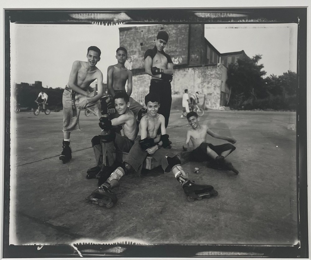 VINCENT CIANNI ‘Rollerbladers E River Pier Williamsburg BROOKLYN’ NYC Photograph