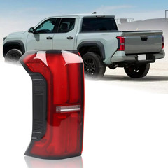 81550-AK010 LH LED Tail Light Fit for 2024 2025 Toyota Tacoma SR/SR5 W/O Tailgat