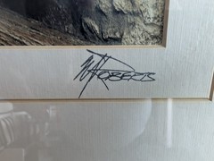 Martin Roberts Framed Signed Photo «The Bread Store»