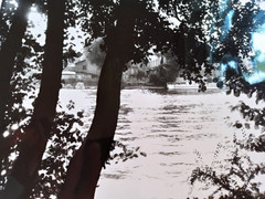 Josef Sudek (1896 – 1976) – banks of the Vltava River, Prague, 1961 – signed photo