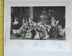JOFFREY BALLET SIGNED 8×10 PRESS PHOTO BEATRIZ RODRIGUEZ DANCE THE NUTCRACKER