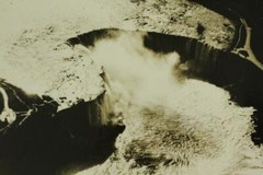 Vintage 3PC Lot WWII Era US B&W Photos NIAGARA FALLS Aerial View 7.5″ X 9.5″