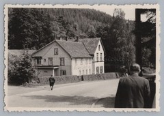 Finsterbergen Friedrichroda 1971 – Building Street – Old Photo 1970s
