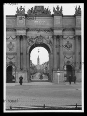 Potsdam around 1938 – Brandenburg Gate in Potsdam – 1930s – Photo 9x12cm