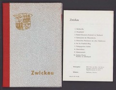 10 photographs view Zwickau, publisher PGH film and image Berlin, photo Hoff