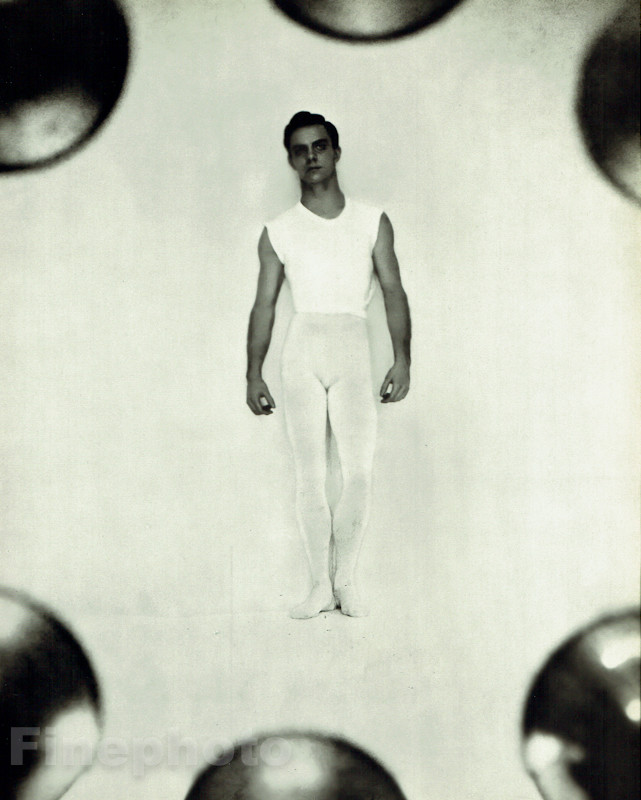 1953 Vintage RALPH McWILLIAMS Ballet Dancer GEORGE PLATT LYNES Photo Art 13X10