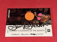 1995 PLAYBOY PLAYMATE AUTHENTIC JENNIFER JACKSON #/2750 AUTOGRAPH «OVERDOSE»
