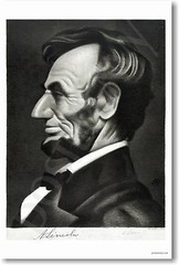 U.S. President Abraham Lincoln Illustration – NEW POSTER