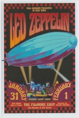 Led Zeppelin Concert Posters Lot of 2 Different 4×6 Re-Print #0000