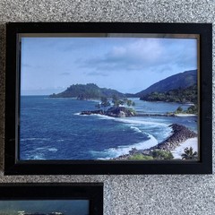 Luigi Sangermano Signed Framed Photo Landscape Photography Lot of 3 Large 16×22