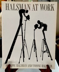 Halsman At Work Philipe & Yvonne Halsman 1989 Abrams Press Book