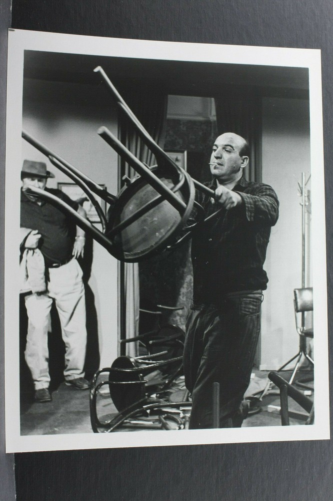 Terry Savalas in Fight with Chair Still – 8×10″ Photo Print-Vintage L1169F
