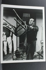 Terry Savalas in Fight with Chair Still – 8×10″ Photo Print-Vintage L1169F