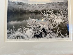 Nick Zungoli Set of Four Framed Photographs Signed Hundson Valley Photographer