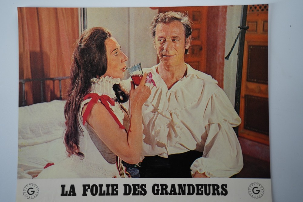 Photo Cinema Lobby Cards The Madness Of Greatness 22X28Cm 1970 Yves Montand