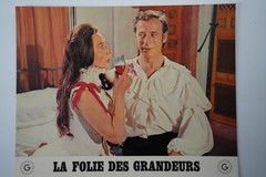Photo Cinema Lobby Cards The Madness Of Greatness 22X28Cm 1970 Yves Montand