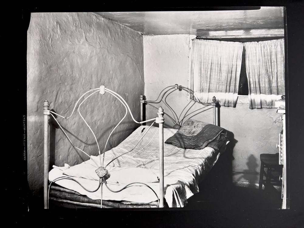 WALKER EVANS Original Silver Gelatin «Boarding House Bedroom, John Cheever” 1933