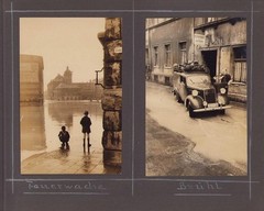 Photo Album 63 Photographs, View Karl Marx City / Chemnitz, Flood 1954,