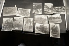 Photo Steam Locomotive Bundle Lot GDR 1985 Ride 62 015 Train Railway Bridge Pictures Old