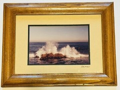 Gamow Beach Photography Framed Wall Art Nature Ocean Sand Sea Set Of 2
