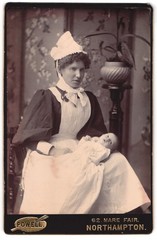 Photograph Powell, Northampton, 62 Mare Fair, English Nurse / Nanny in