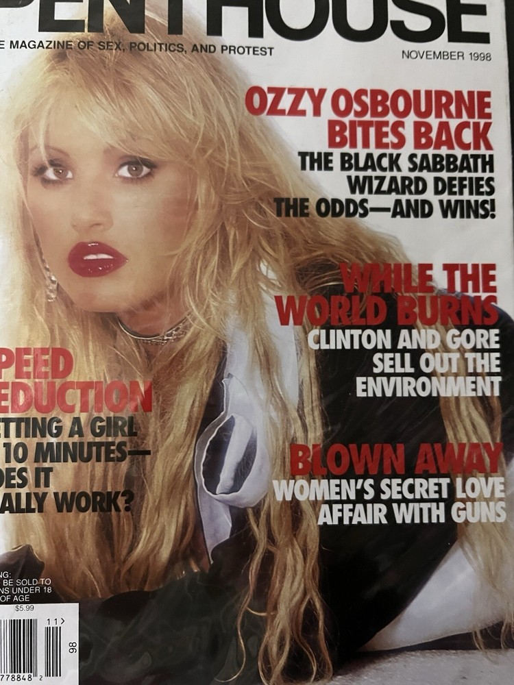 P-House Magazine Nov 98 Feat. Pet Of The Month Melissa Ann, Ozzy Osborne Article