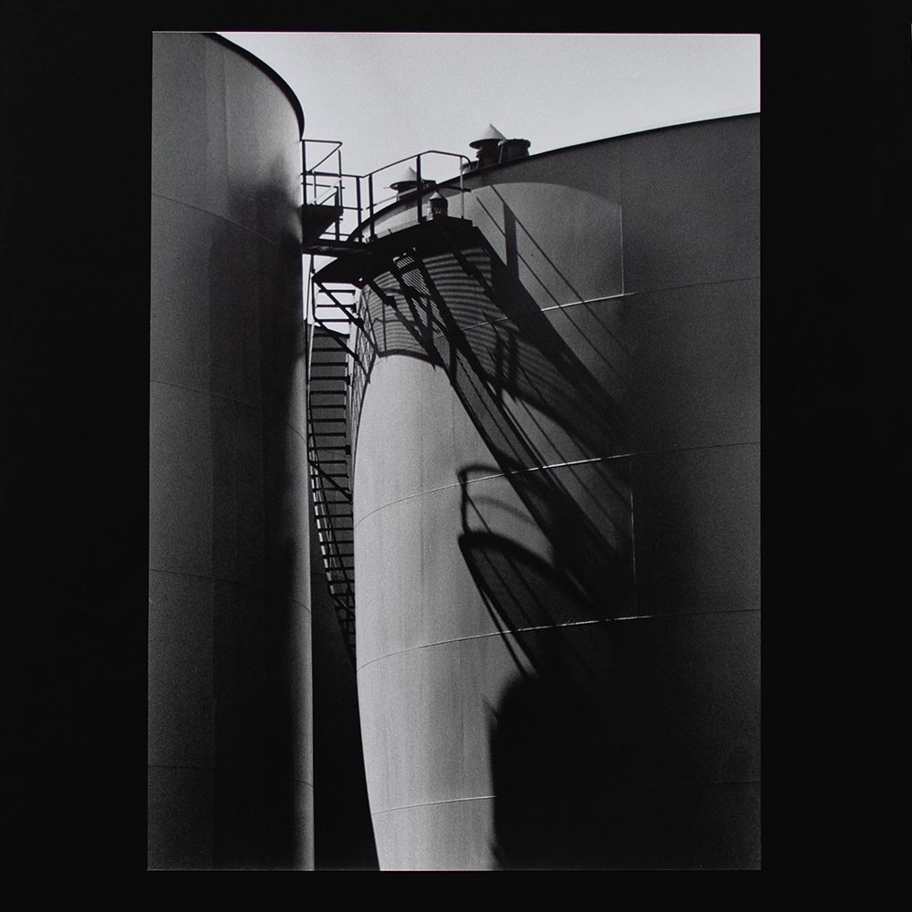 Gisela Franke Berlin Tempelhofer Weg Photograph 1986 Tank Farm Black White