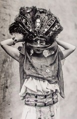 Fred Glasier Photo, «Circus Performer Zelda Boden with Veil» 1890-1925