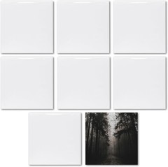 Custom Photo Printed Ceramic Tiles, Personalized Picture Tiles, Family Memory