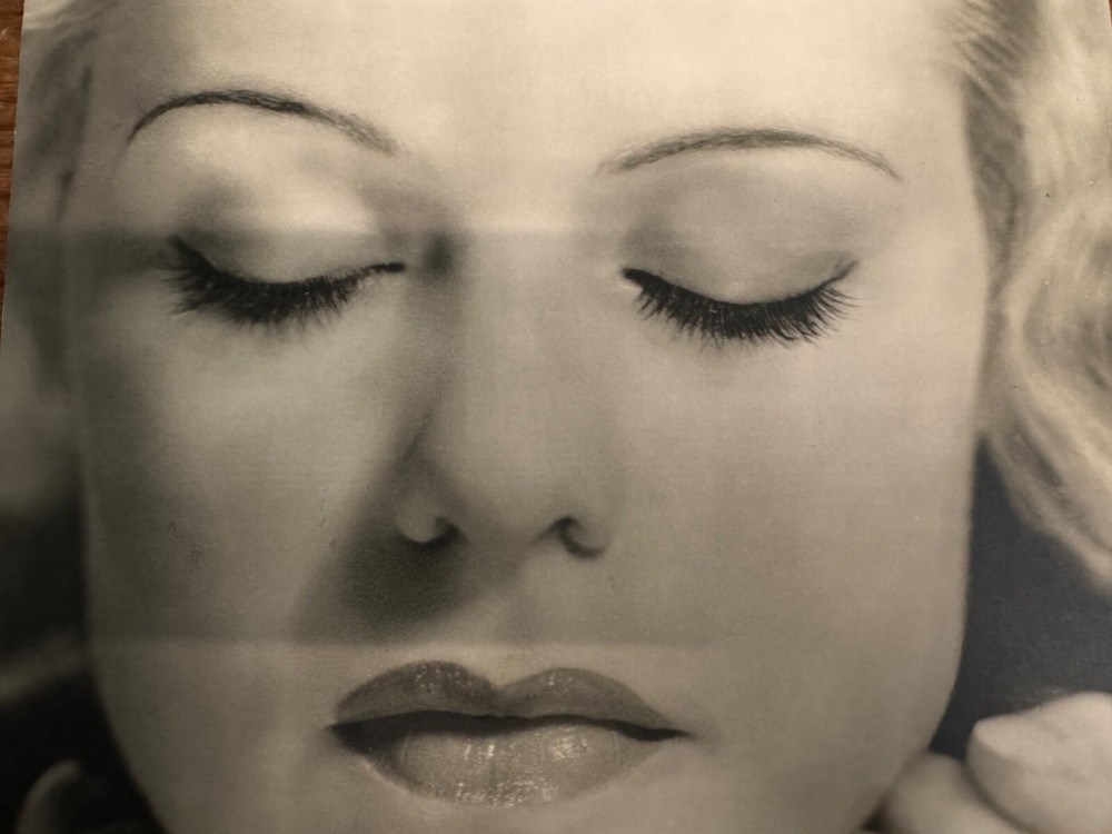 1939 Vintage Female Face Art Deco Glamour Photo By John Everard