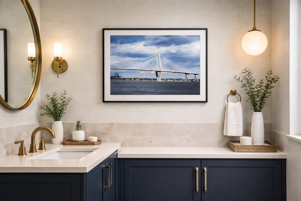 «Blue Span» Landscape Wall Art & Prints