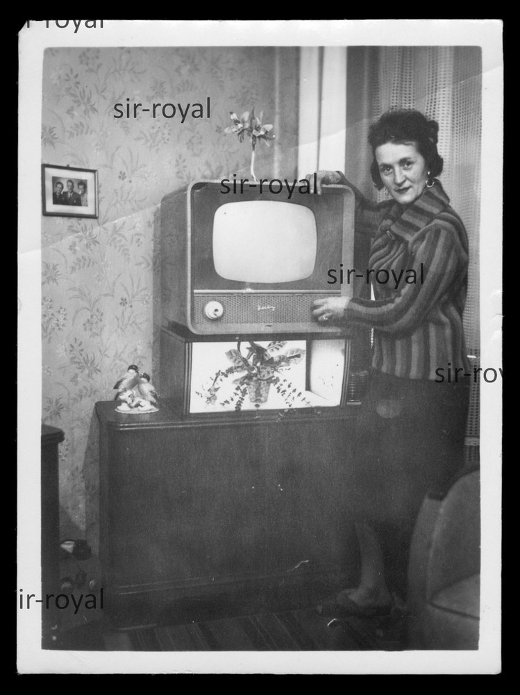 DDR VEB Rafena Derby TV around 1960 Photo 9×12 cm