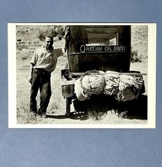 Fleeing The Dust Bowl Fotofolio Art Print Card 4”x6” Photo By Arthur Rothstein